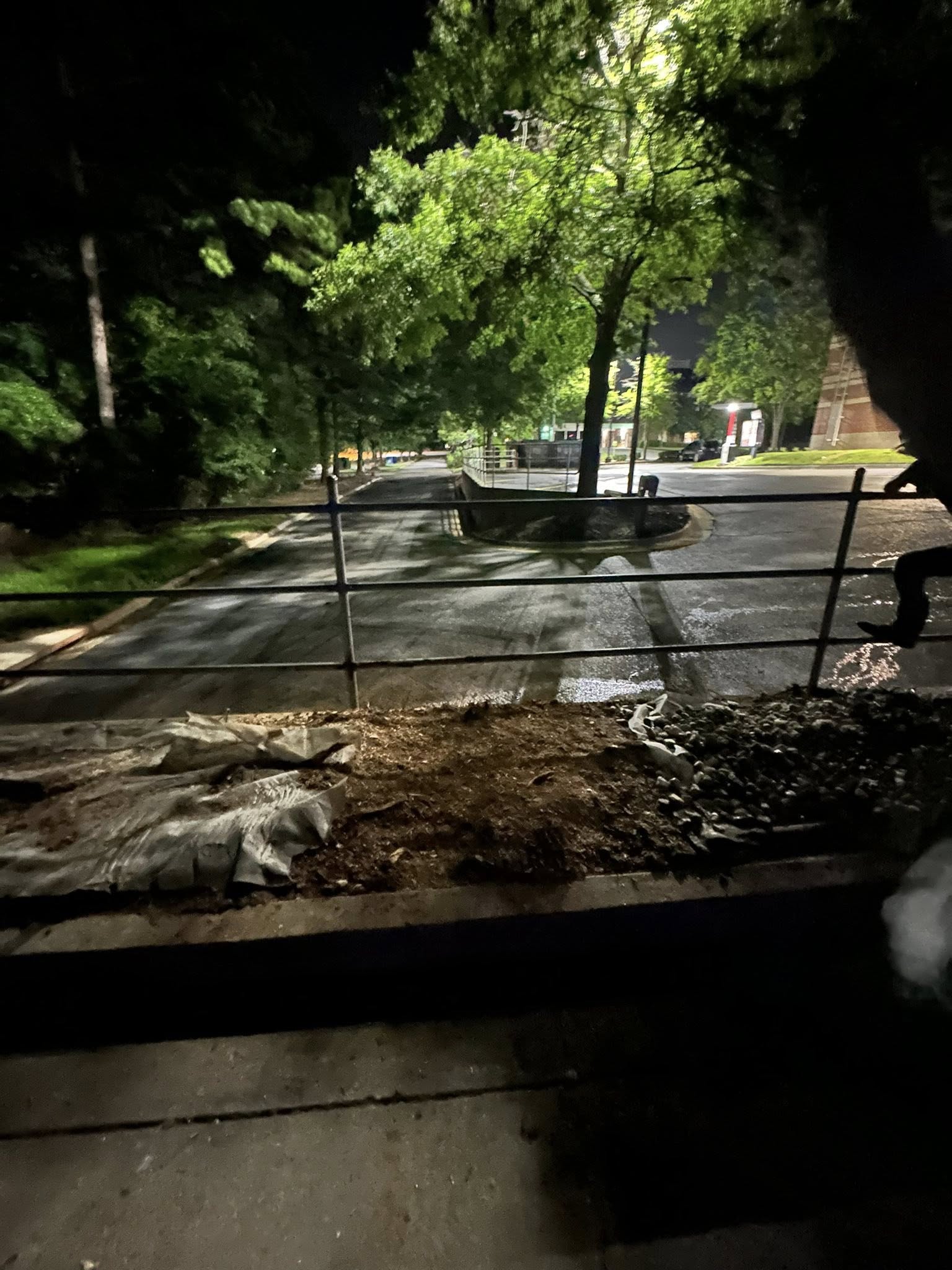 Stump bed completed during nighttime follow‑up